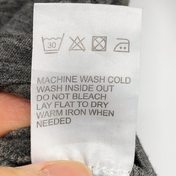 Chaser Grey Heathered Long Sleeve Criss Cross Body Suit size S - Picture 9 of 16